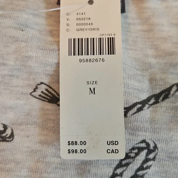 Anthropologie Anthropologie Gray Crew-Neck Graphic Sweatshirt Saddle Up M - Picture 6 of 8